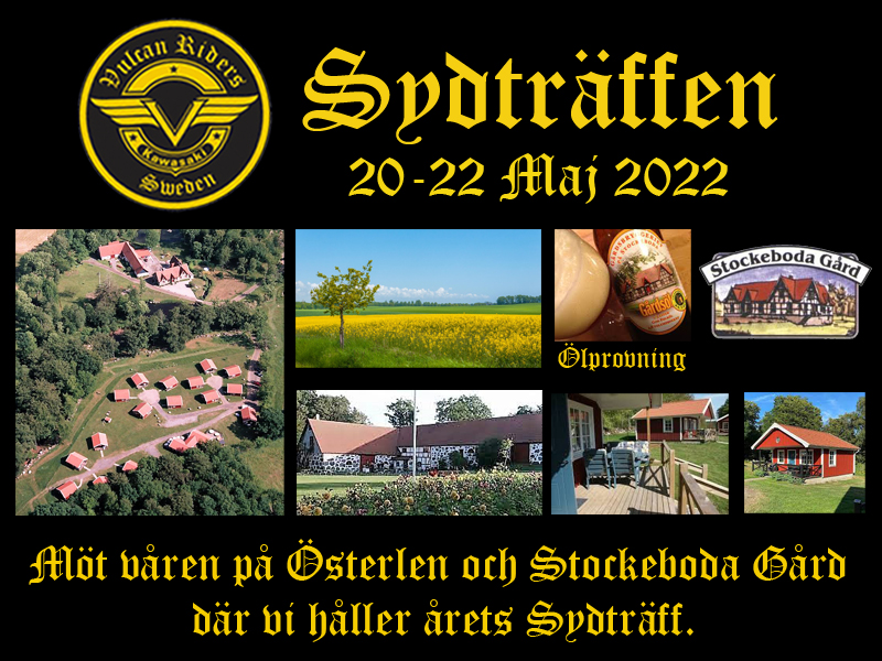 Bokningen öppen till Sydträffen 2022